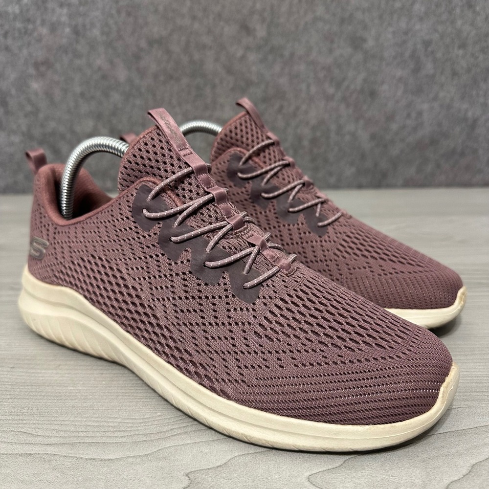 Skechers Ultra Flex 2.0 Womens 9‎ Mauve Lite-Groove Sneakers 12550 Mesh
